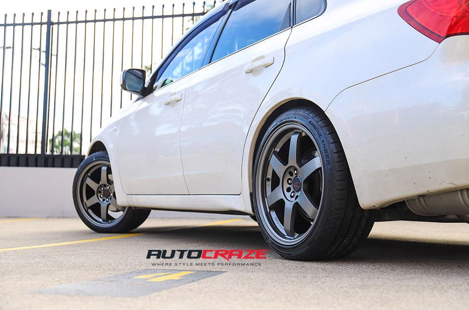 SUBARU WRX DRIFTER GUN METAL MATTE
